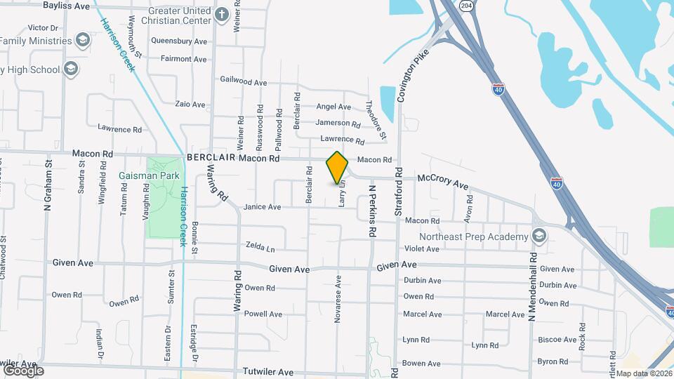 1065 Larry Ln Map and Location Details