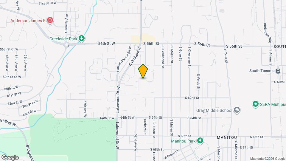 5026 S 58th St Mapa y Detalles de la Ubicación