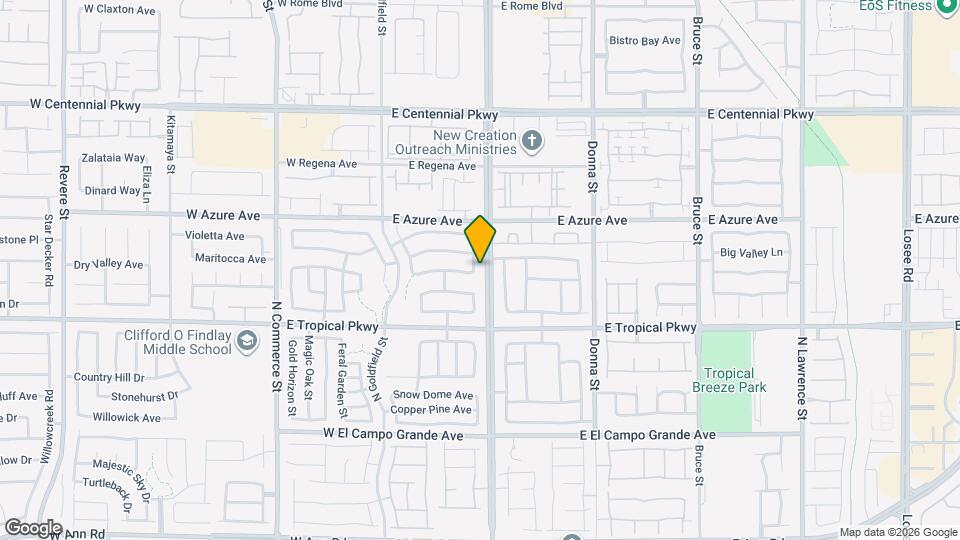 6108 N Ozark Hike St Map and Location Details