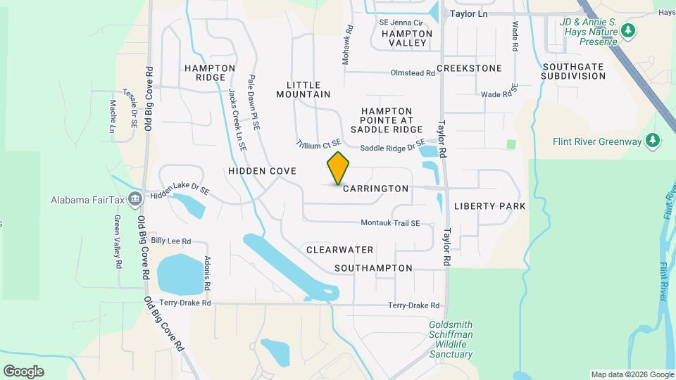 6812 Wintercrest Way SE Map and Location Details