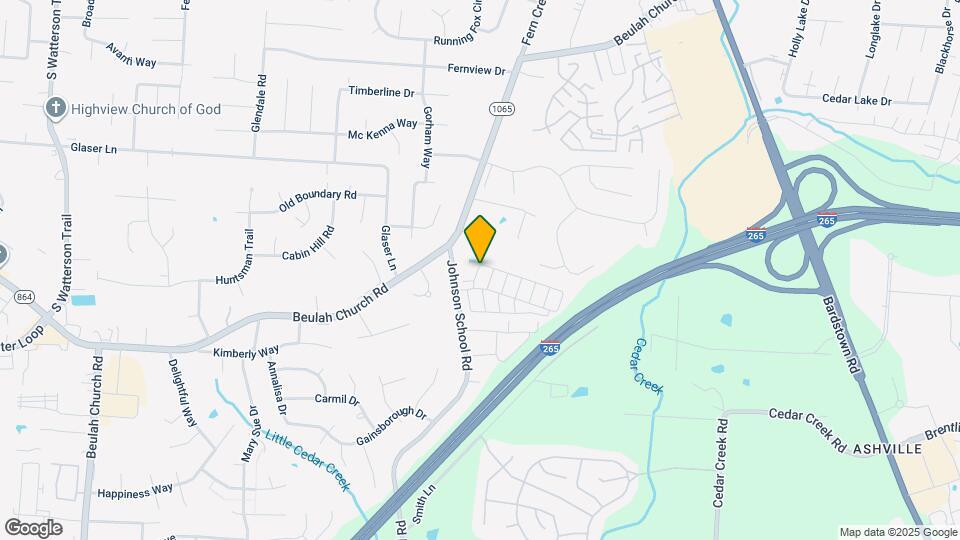 9500 Bayberry Green Ln Map and Location Details