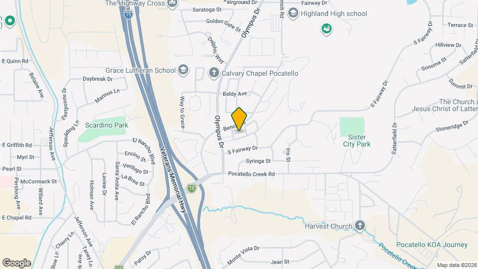 1630 S Von Elm St, Unit 3 Mapa y Detalles de la Ubicación