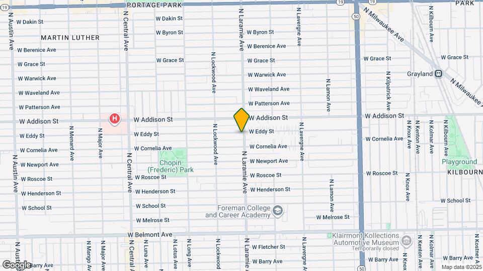 5201 W Eddy St Map and Location Details