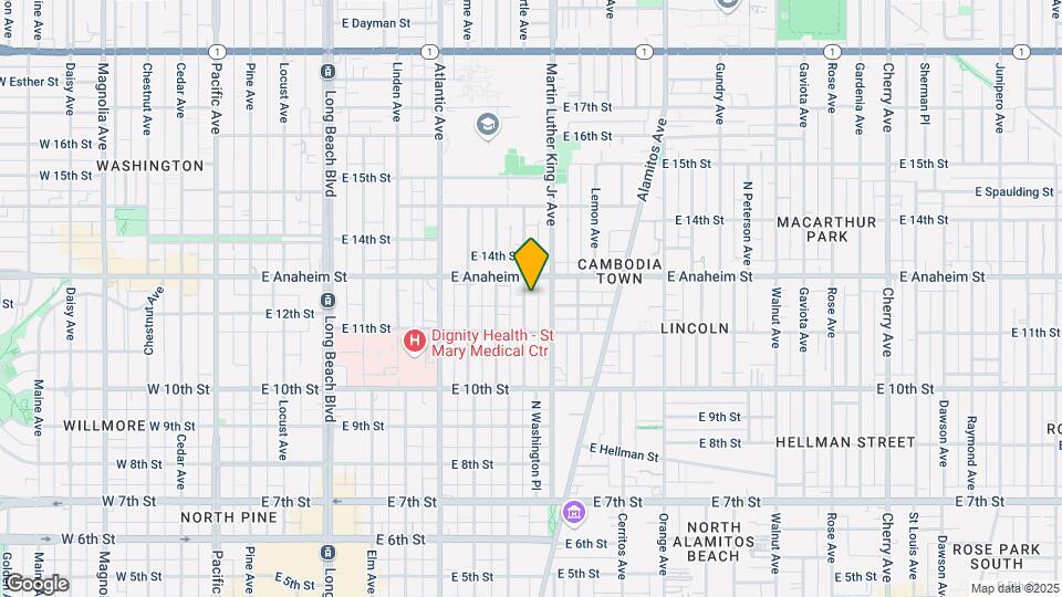 1212 Myrtle Ave Mapa y Detalles de la Ubicación