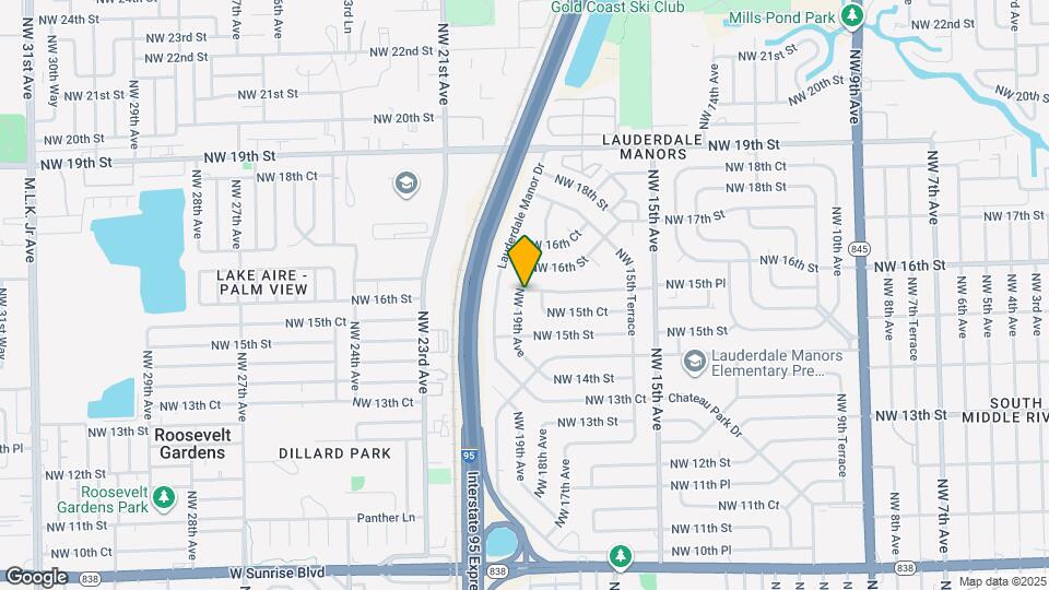 1524 NW 19th Ave Map and Location Details