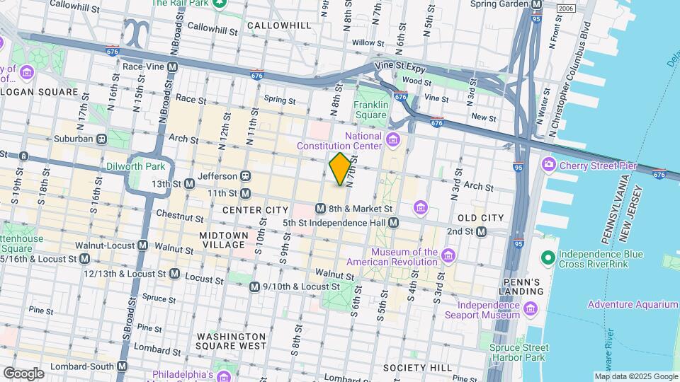 701 Market St Map and Location Details