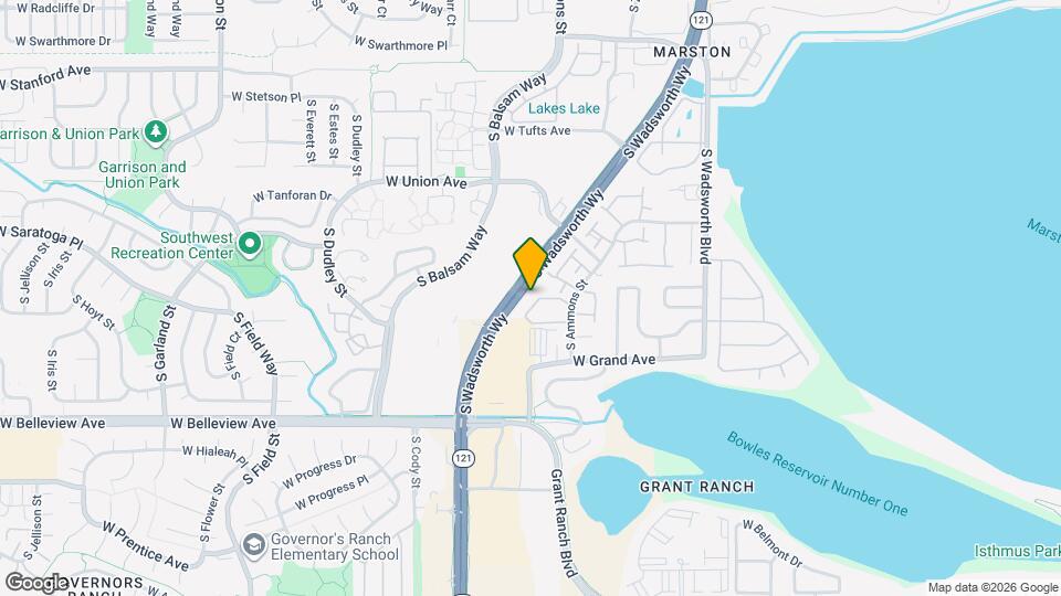 4901 S Ammons St Map and Location Details