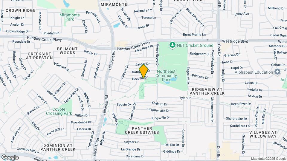 11499 Beeville Dr Map and Location Details