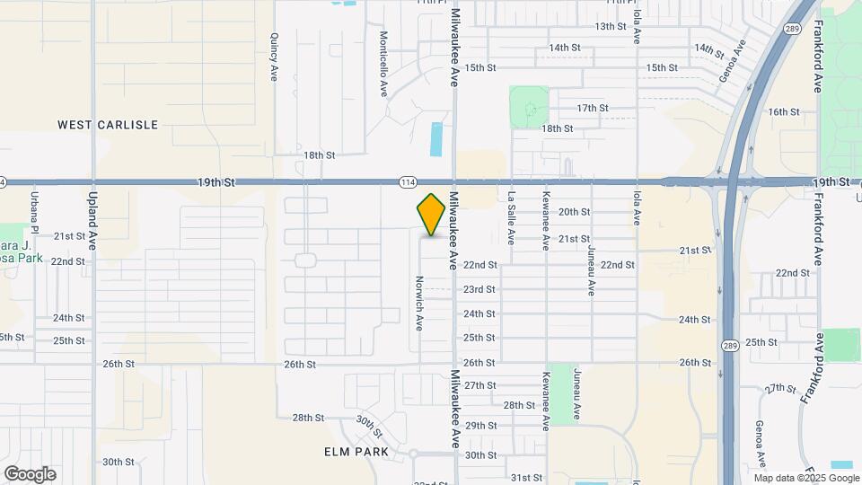 6509 21st St Map and Location Details