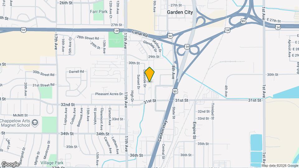 3023 Denver St Map and Location Details