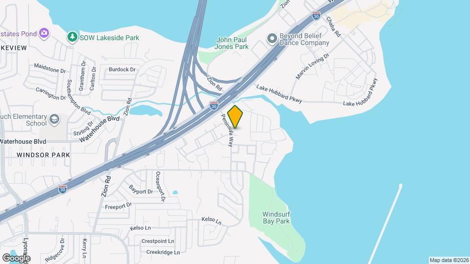 5405 Sandpiper Ln Map and Location Details