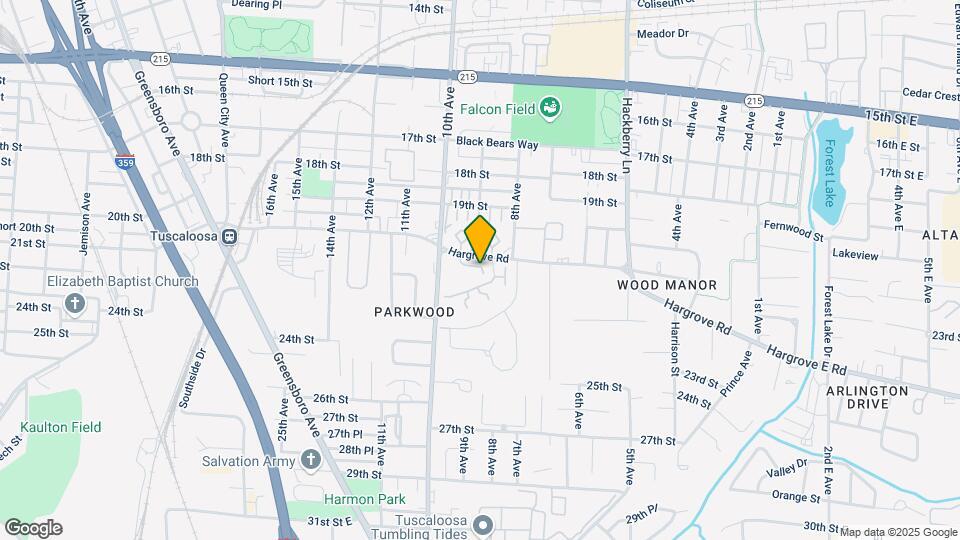 901 Hargrove Rd Map and Location Details