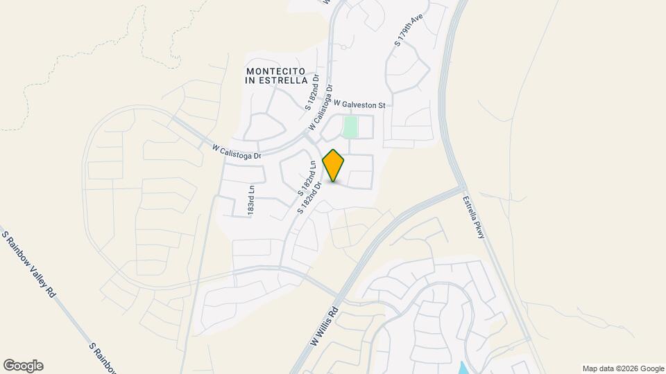18117 W Tecoma Rd Map and Location Details