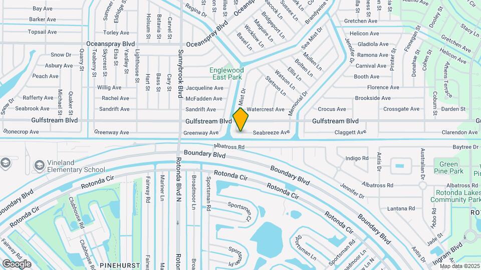 11195 Seabreeze Ave Map and Location Details