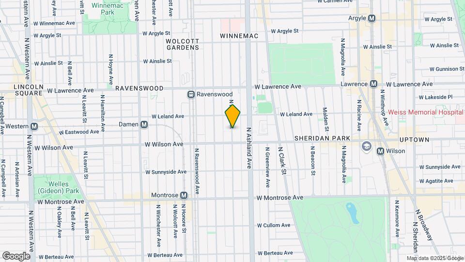 4645 N Paulina St Map and Location Details