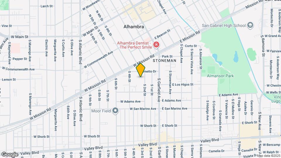 821 S 2nd St, Unit L Mapa y Detalles de la Ubicación