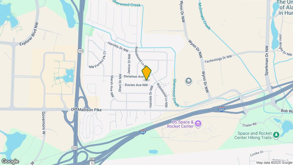 6304 Davies Ave NW Map and Location Details