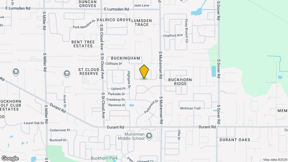 4129 Yellowwood Dr Map and Location Details