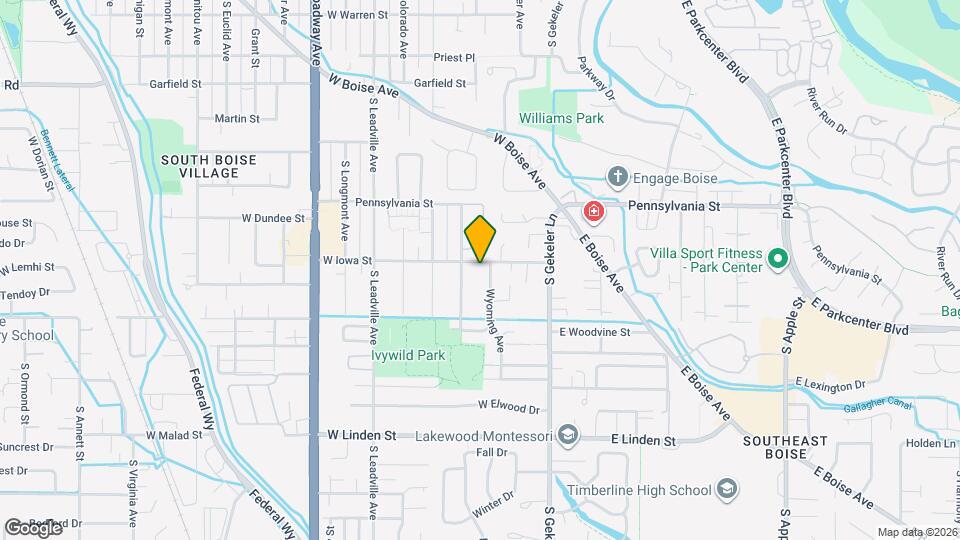 407 W Iowa St Map and Location Details