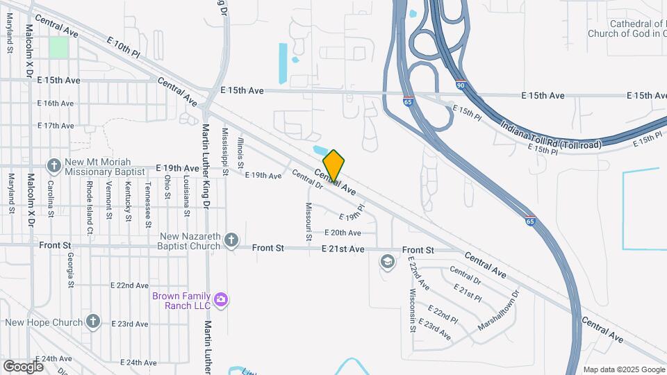 2116 Central Dr Map and Location Details