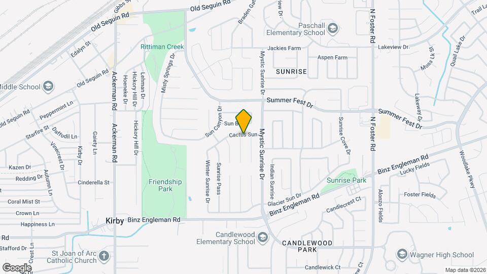 4162 Frontier Sun Map and Location Details