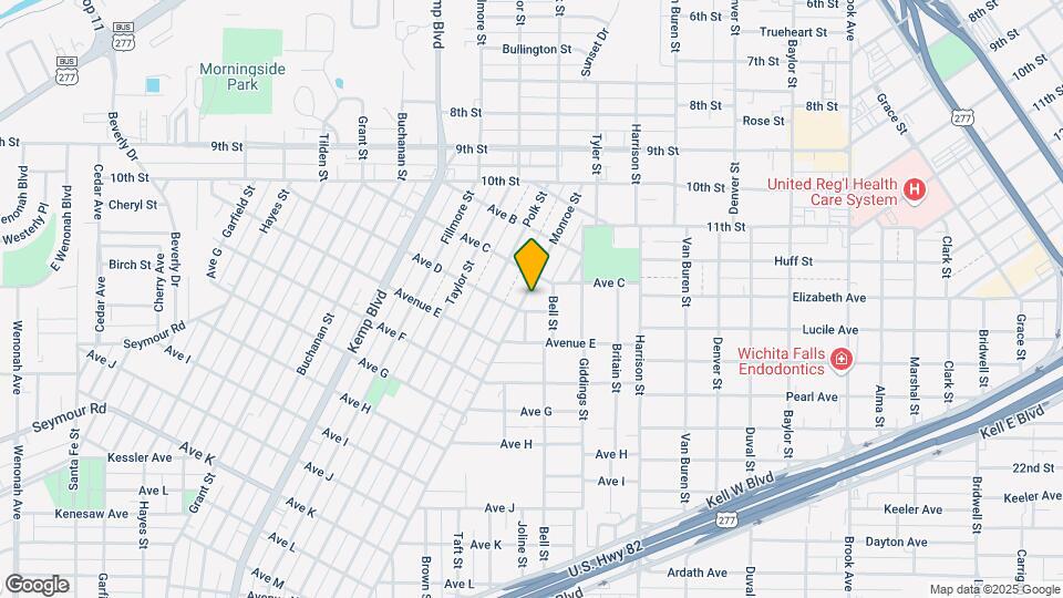 1309 Monroe St Map and Location Details