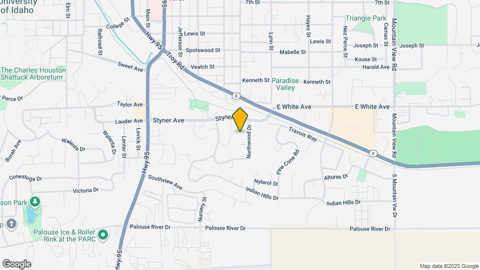 1487 Northwood Dr, Unit #101 Map and Location Details