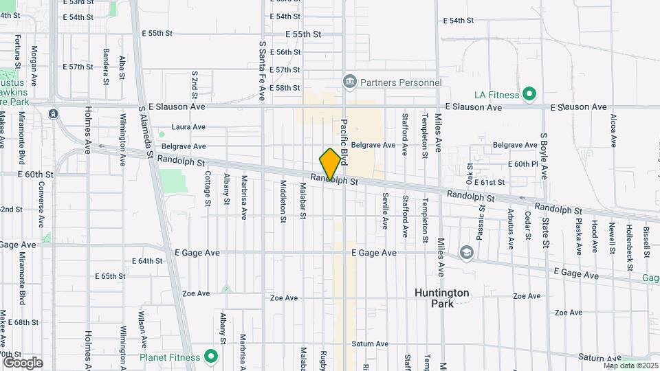 6100 Rugby Ave Map and Location Details