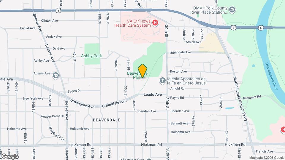 3300 Adams Ave Map and Location Details