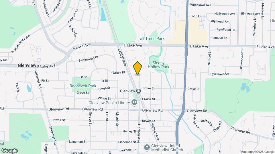 1220 Depot St Map and Location Details