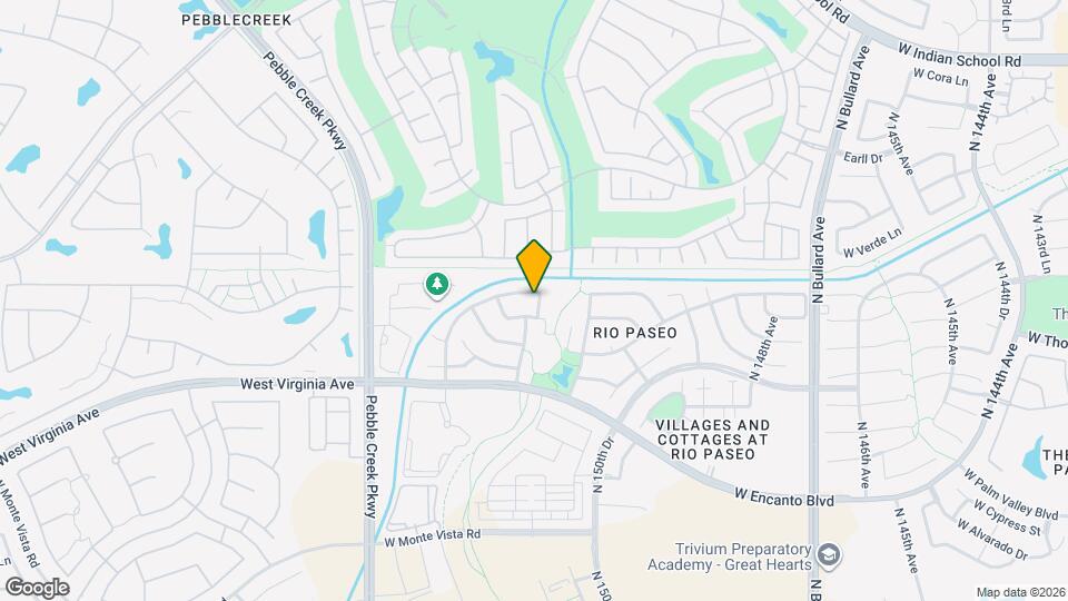 15207 W Windward Ave Mapa y Detalles de la Ubicación