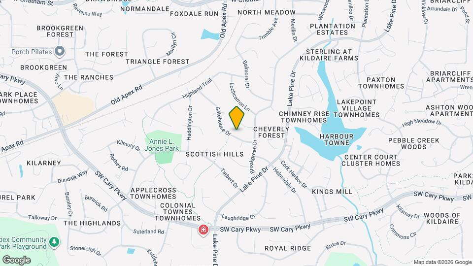 1243 Gatehouse Dr Map and Location Details