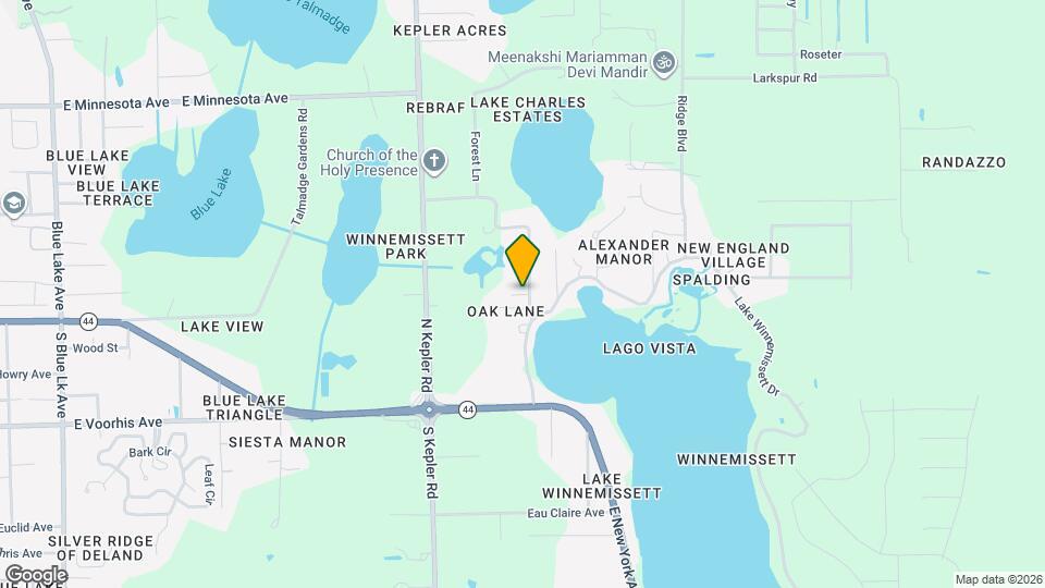 102 Lake Charles Rd Map and Location Details