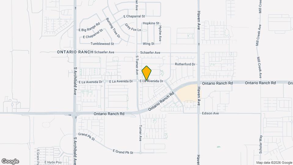 3134 E La Avenida Dr Map and Location Details