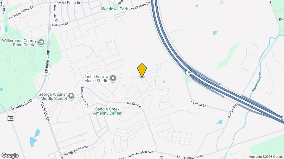 804 Bridle Creek Dr Map and Location Details