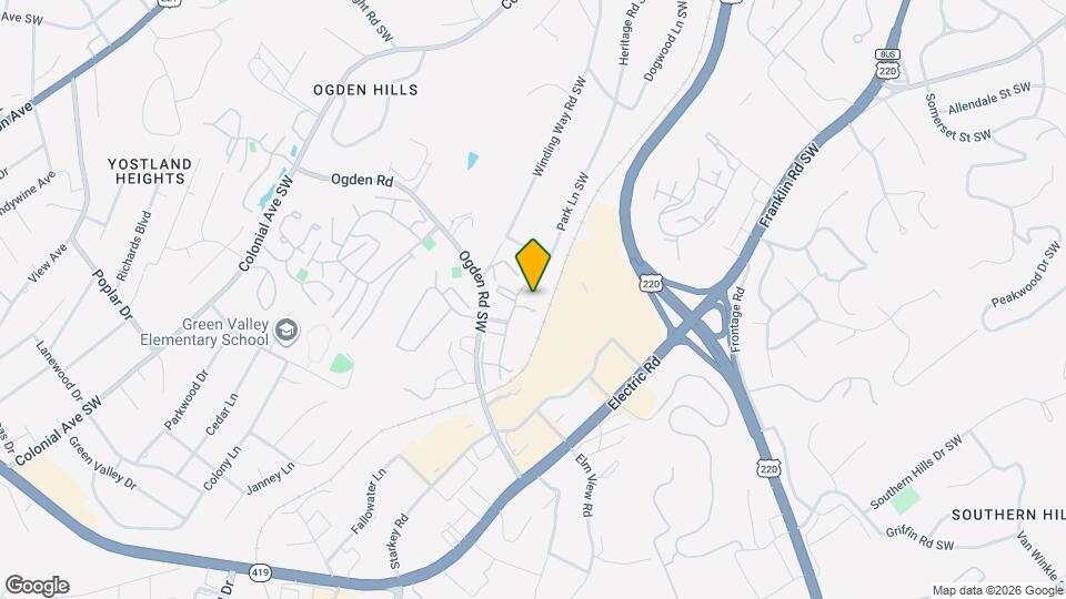 307 Windward Dr SW Map and Location Details