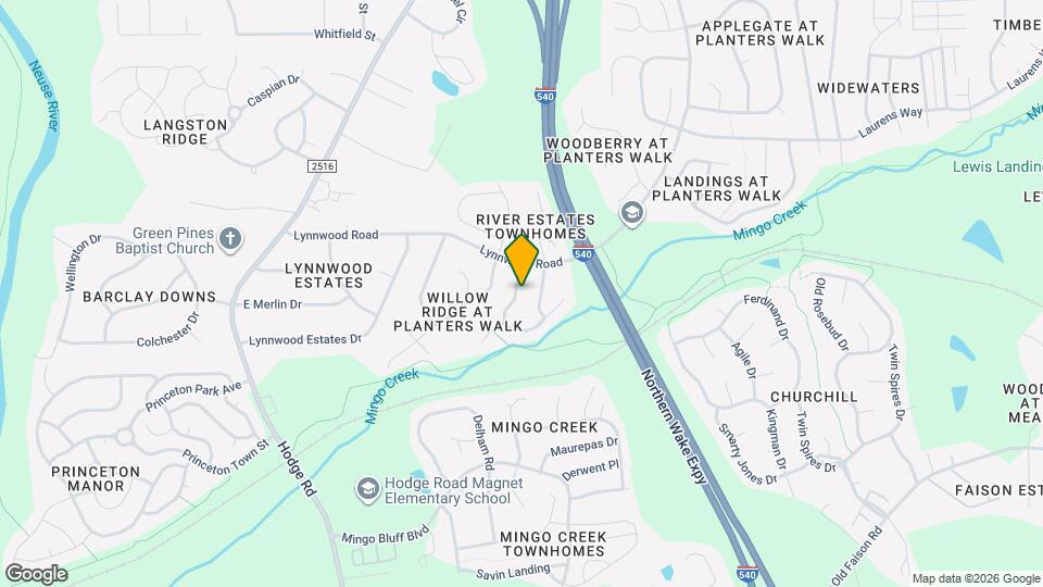 1010 Trail Stream Way Map and Location Details