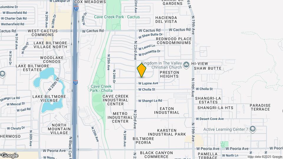 2237 W Cortez Ave Map and Location Details