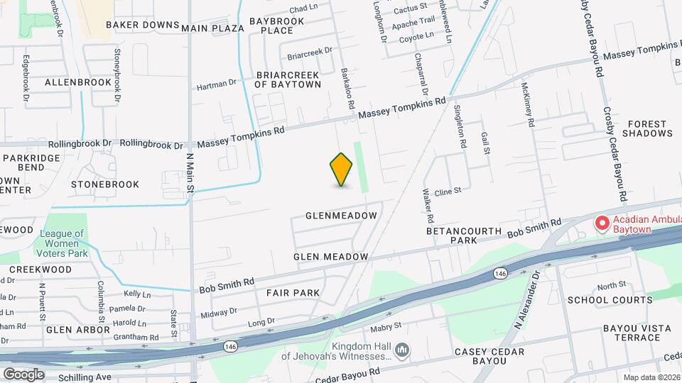 3407 Apache Meadows Drive Map and Location Details