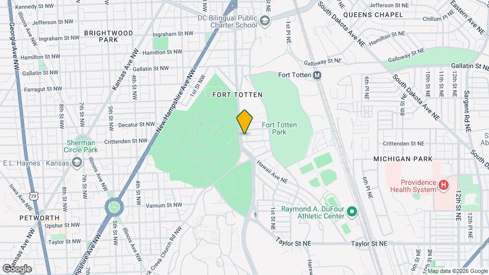 4607 North Capitol St NE Map and Location Details