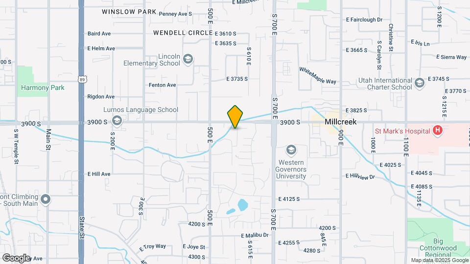 3928 S Mill Farm Ln Map and Location Details