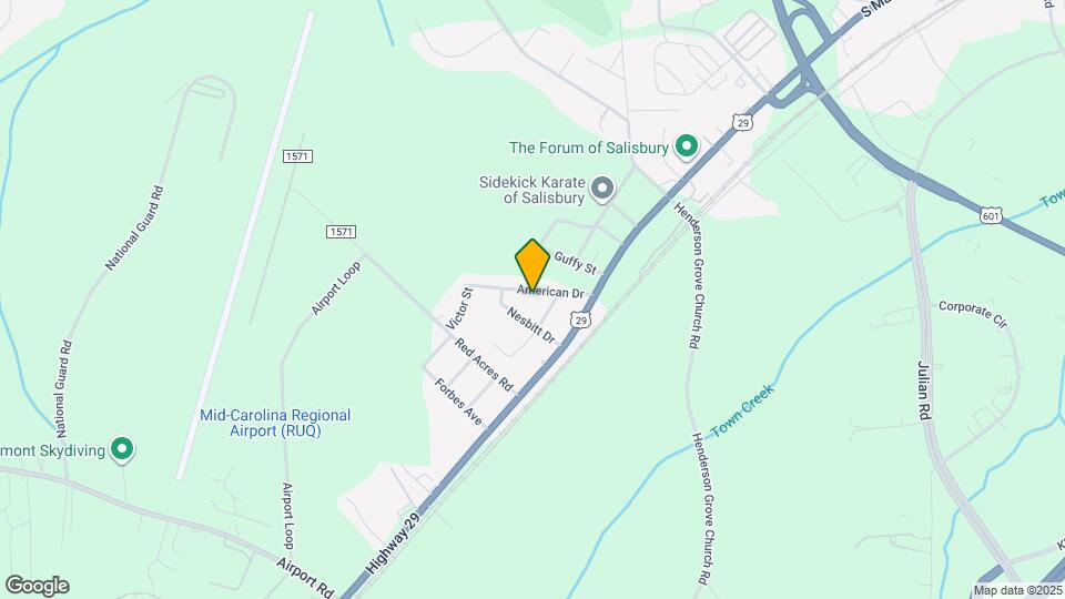 225 American Dr Mapa y Detalles de la Ubicación