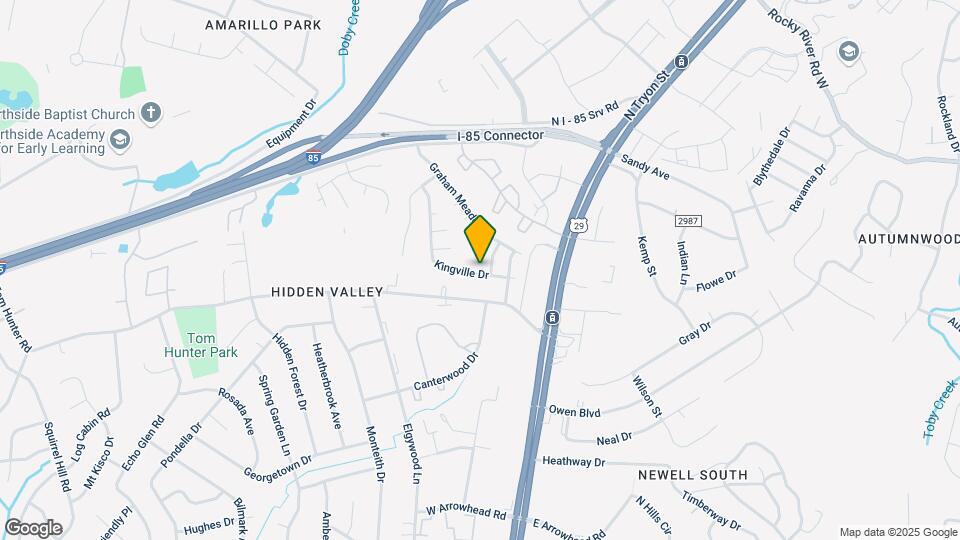 312 Kingville Dr Map and Location Details
