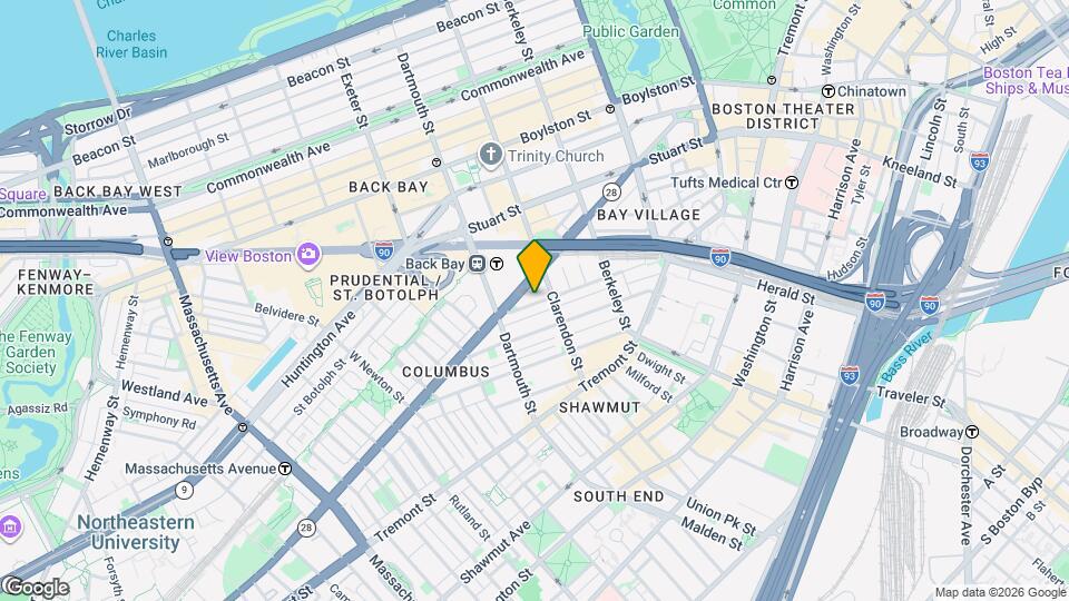 115 Chandler St, Unit #2 Mapa y Detalles de la Ubicación