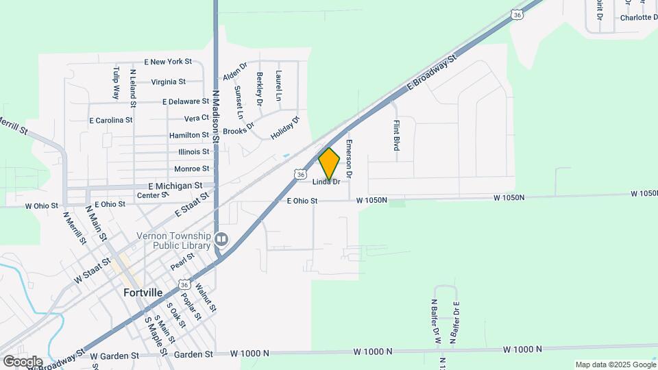 916 Linda Dr Map and Location Details