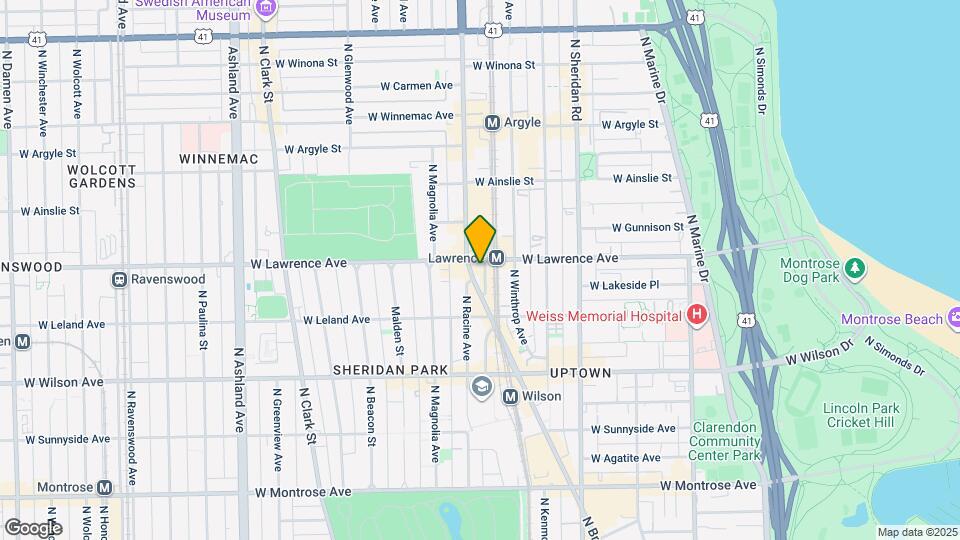 4753 N Broadway St Map and Location Details