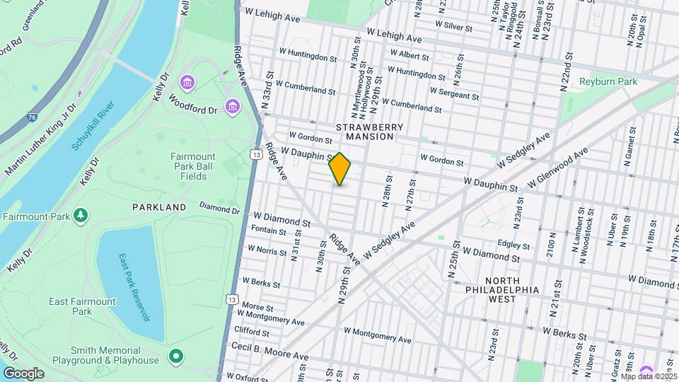 2925 W Susquehanna Ave Map and Location Details