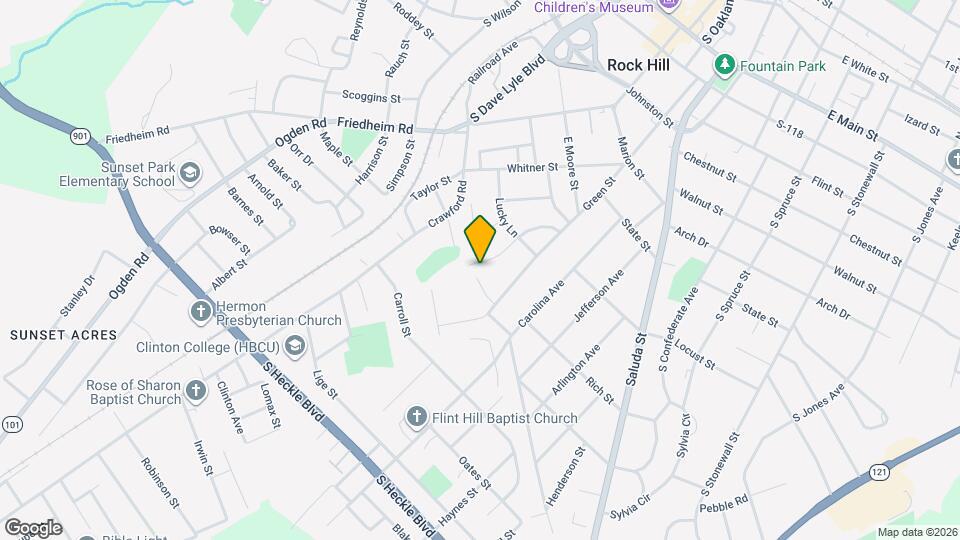 743 Clarinda St Map and Location Details