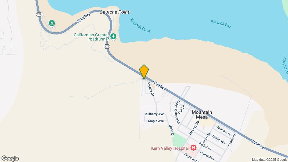 Lake Isabella Mobile Home & RV Resort Map and Location Details