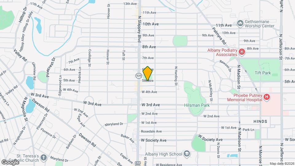 1006 5th Ave Map and Location Details